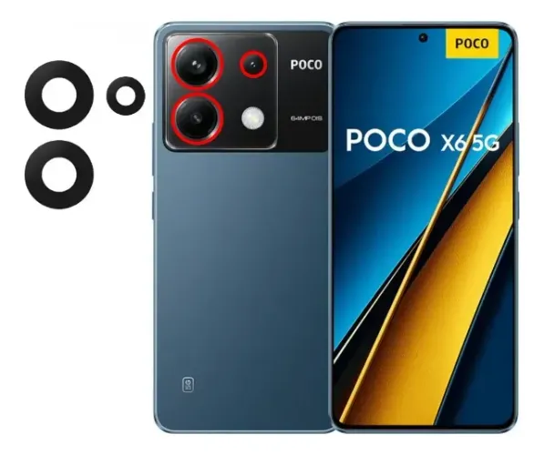 Vidro Lente Câmera Xiaomi Poco X6 5g