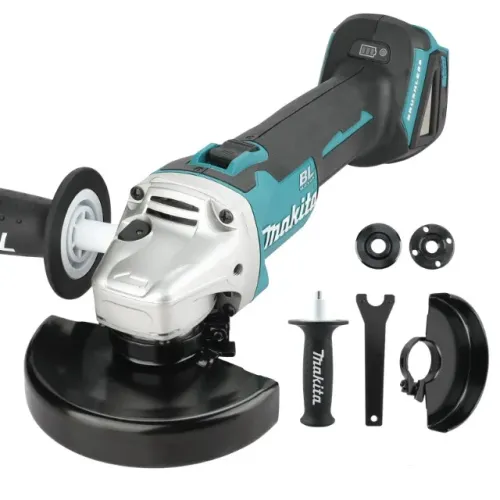 Esmerilhadeira Angular 18V Makita DGA504Z cor Turquesa