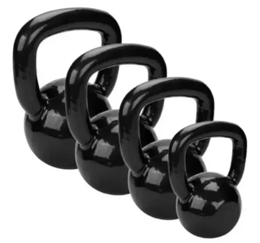 Kettlebell emborrachado diversos tamanhos