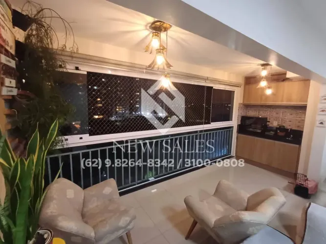 Apartamento c/ 3 quartos - Jd. Atlântico SEMI IMOBILIADO