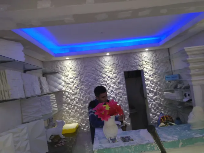 Iluminação em sanca de gesso e drywall 