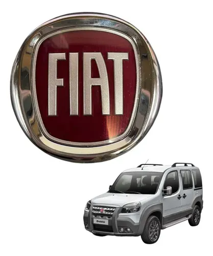 Emblema Dianteiro Grade Fiat Doblo Idea 2007 2015 Usado