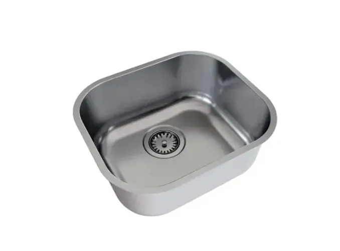 Cuba n.0 Docol Invicta 40x34x14 cm em Aço Inox Acetinado com Válvula 4.1/2"