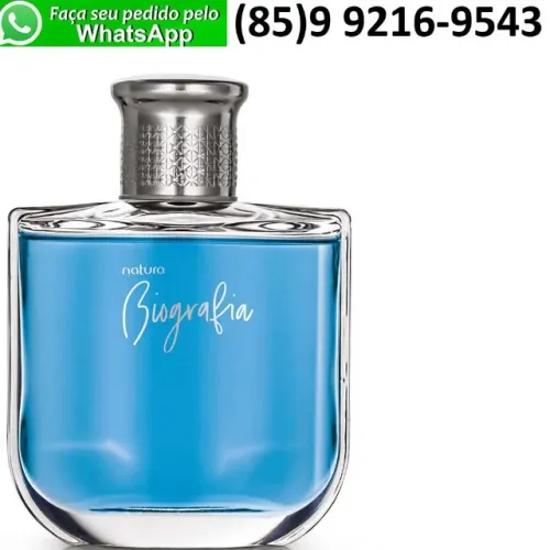 Perfume Biografia Colônia Masculino Clássico Tradicional 100ml Natura para Homem