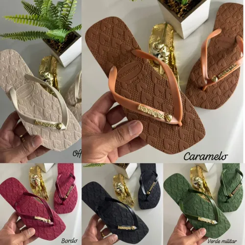Chinelos Havaianas Femininos - Várias Cores