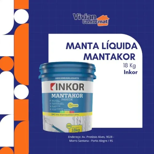 Manta Líquida Mantakor 18 litros Inkor