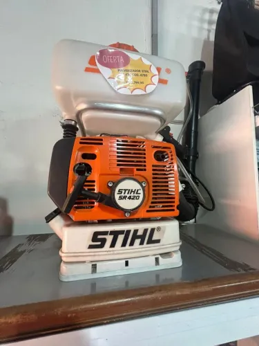 Pulverizador Stihl SR 420 Uso Profissional Costal Motorizado