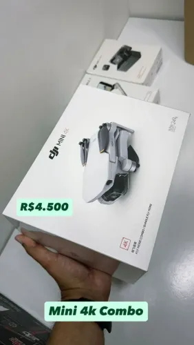 Drone DJI Mini 4k Combo Lacrado