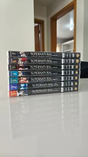 Série Sobrenatural em DVD temporadas da 1 a 7