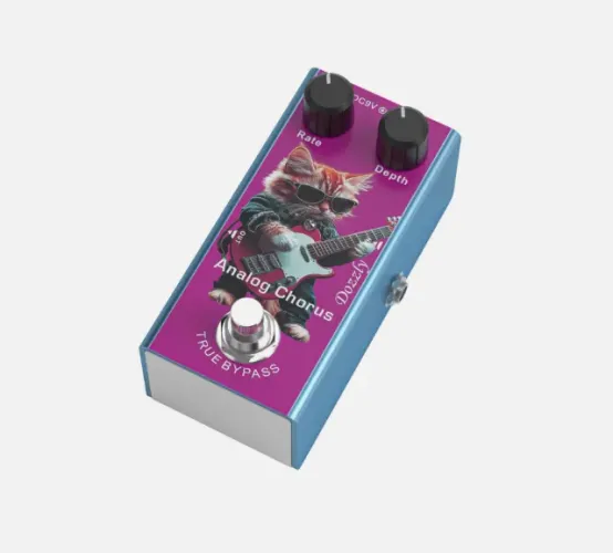 Pedal Rohs Guitarra Voz Sax Violão Dozzly Analog Chorus 