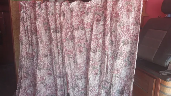 Cortina estampada