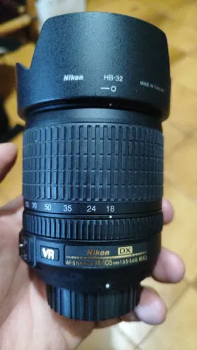 Lente Nikon DX 18-105 Nova