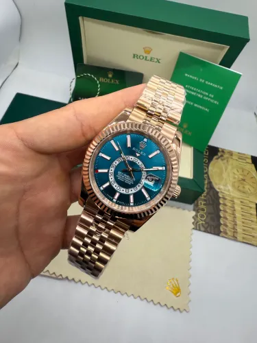 Relógio Rolex Sky-Dweller Rose