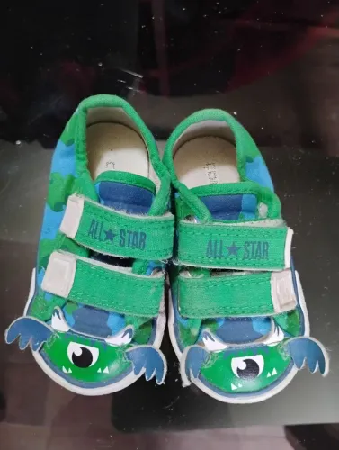 Tênis Converse Infantil All Star Monster Verde