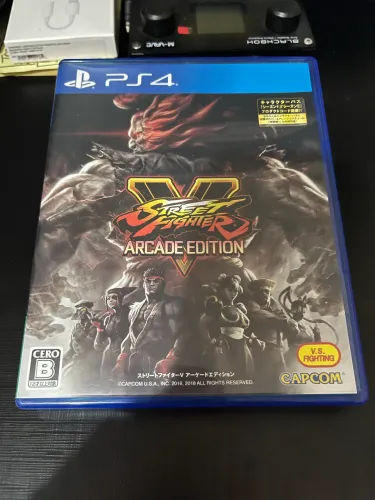 Street Fighter V - Arcade Edition - PS4 - Japonês