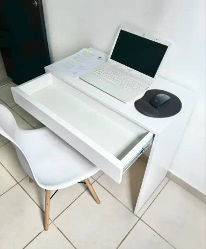 ESCRIVANINHA COM GAVETA MODERNA E MINIMALISTA NOVA DE MDF