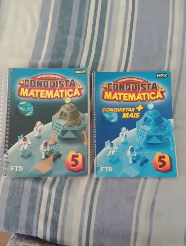 Livro a conquista  da matemática 5 ano FTD 