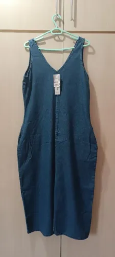 Vestido jeans leve