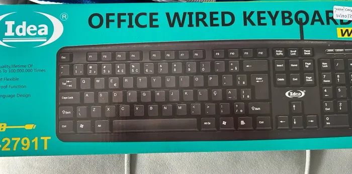 Teclado novo garantia e caixa 
