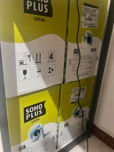 Cabo de rede Soho Plus cat5 caixa fechada