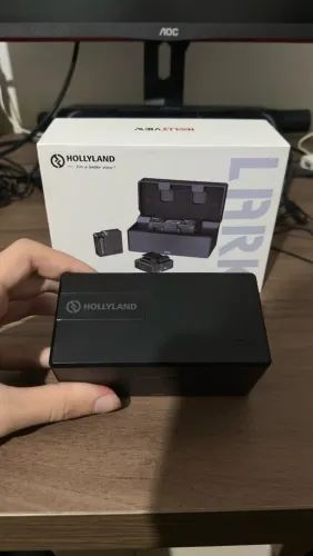 Microfone Hollyland Lark 150 Duo