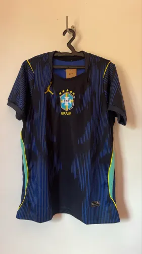 Camisa Brasil Azul Jordan 2026