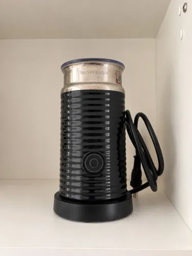 Espumador de Leite Nespresso Aeroccino 3 Preto