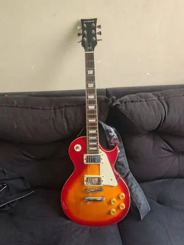 Guitarra Michael Les Paul GM730N Cherry Sunburst - Conservada