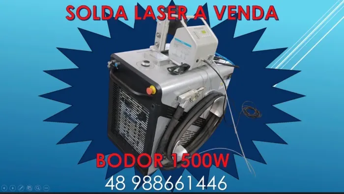 Máquina de solda a laser 