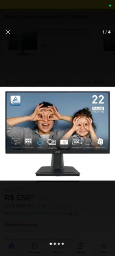 MONITOR MSI 22 POLEGADAS 100HZ