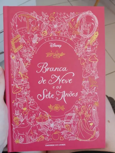 Livro da Branca de Neve capa dura novo