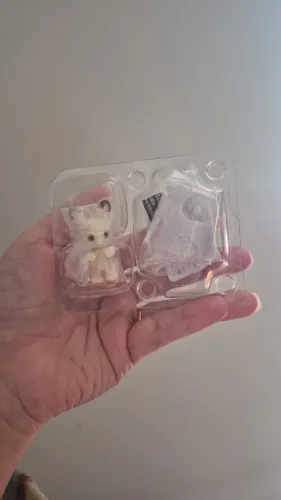 Sylvanian Bebê Coelho Fantasma Brilha no Escuro Blind Bag Fantasias