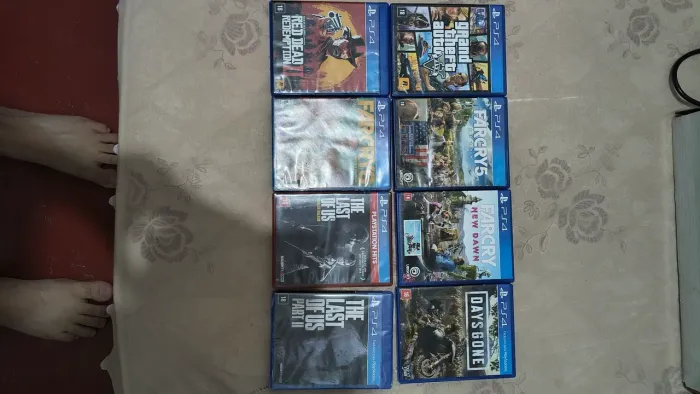 VENDE SE ESSES JOGOS DE PLAYSTATION 4