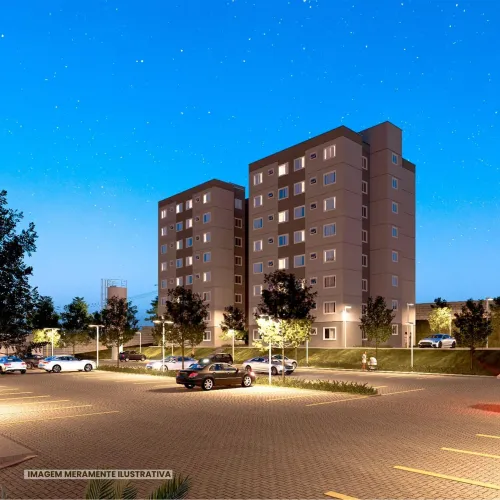 Residencial Soneto | 2 Dormitórios | Elevador | Centro de Tatuí - Interior de SP