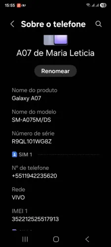 Celular seminovo