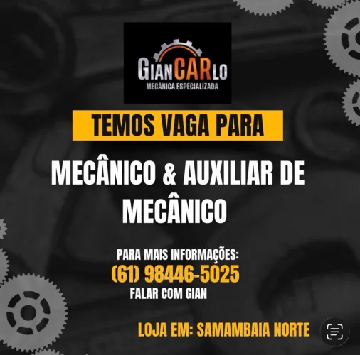 Mecânico / Auxiliar de Mecânico 