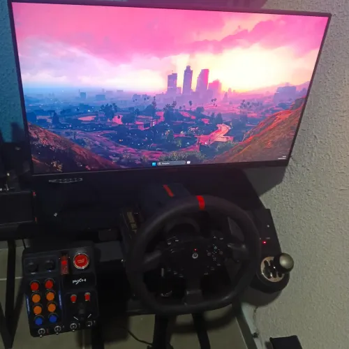 Volante gamer loong V995 completo