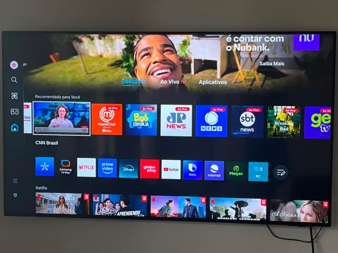 TV Samsung 55 polegadas 4k