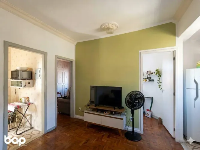 APARTAMENTO 1 QUARTO COM VARANDA À VENDA NA GAMBOA 49 M² PRÓXIMO À PRAÇA DA HARMONIA