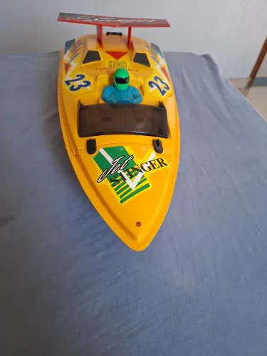 Lancha Tyco Jet Stinger Vintage Anos 90 - Somente Casco - Para Restauração
