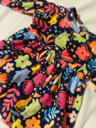 Vestido Baby Way Fleece 1-3 meses