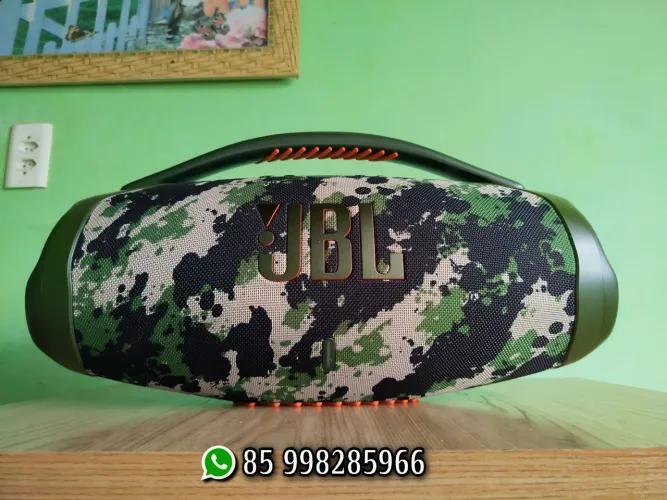JBL boombox 3 camuflada nova
