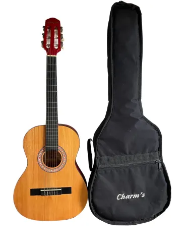 Violão clássico com cordas de nylon com capa