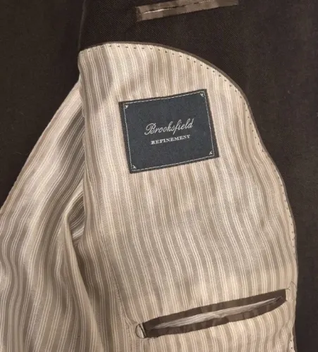 Blazer Brooksfield Marrom Escuro