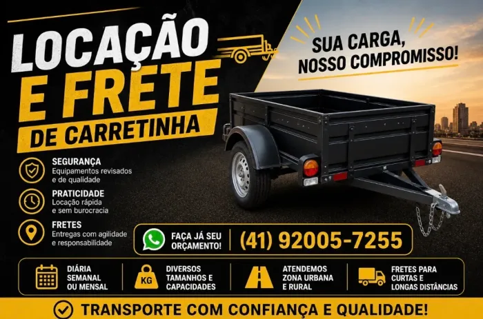 FRETES COM CARRETINHA