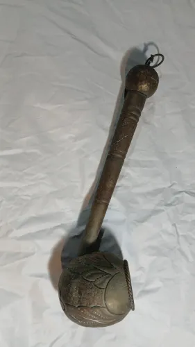 Antiguidade: Concha coquinho ou Guampa para decoração.