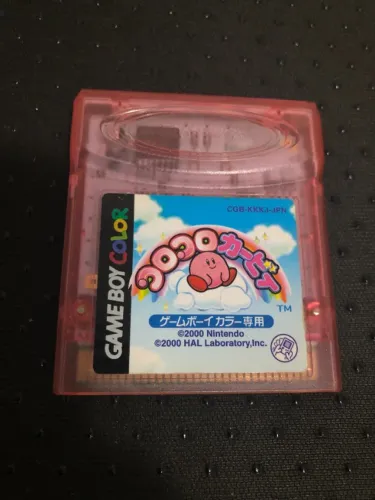 jogo kirby tilt 'n' tumble JP game boy color original nintendo