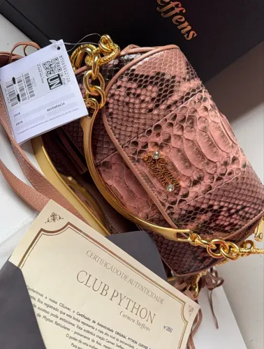 Bolsa Carmen Steffens original com certificado e etiqueta 