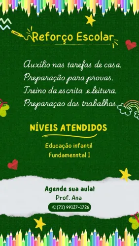 Reforço  Escolar 