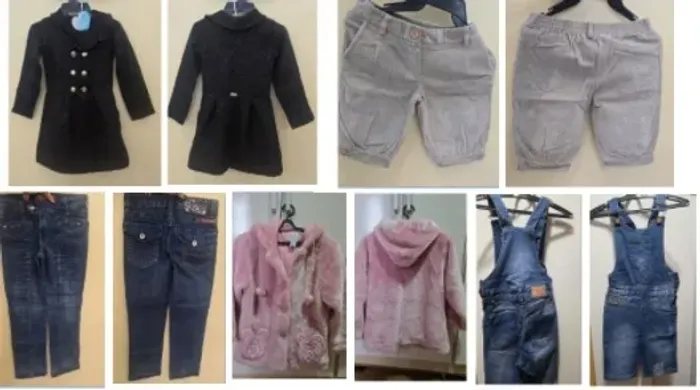 Kit de roupas infantis